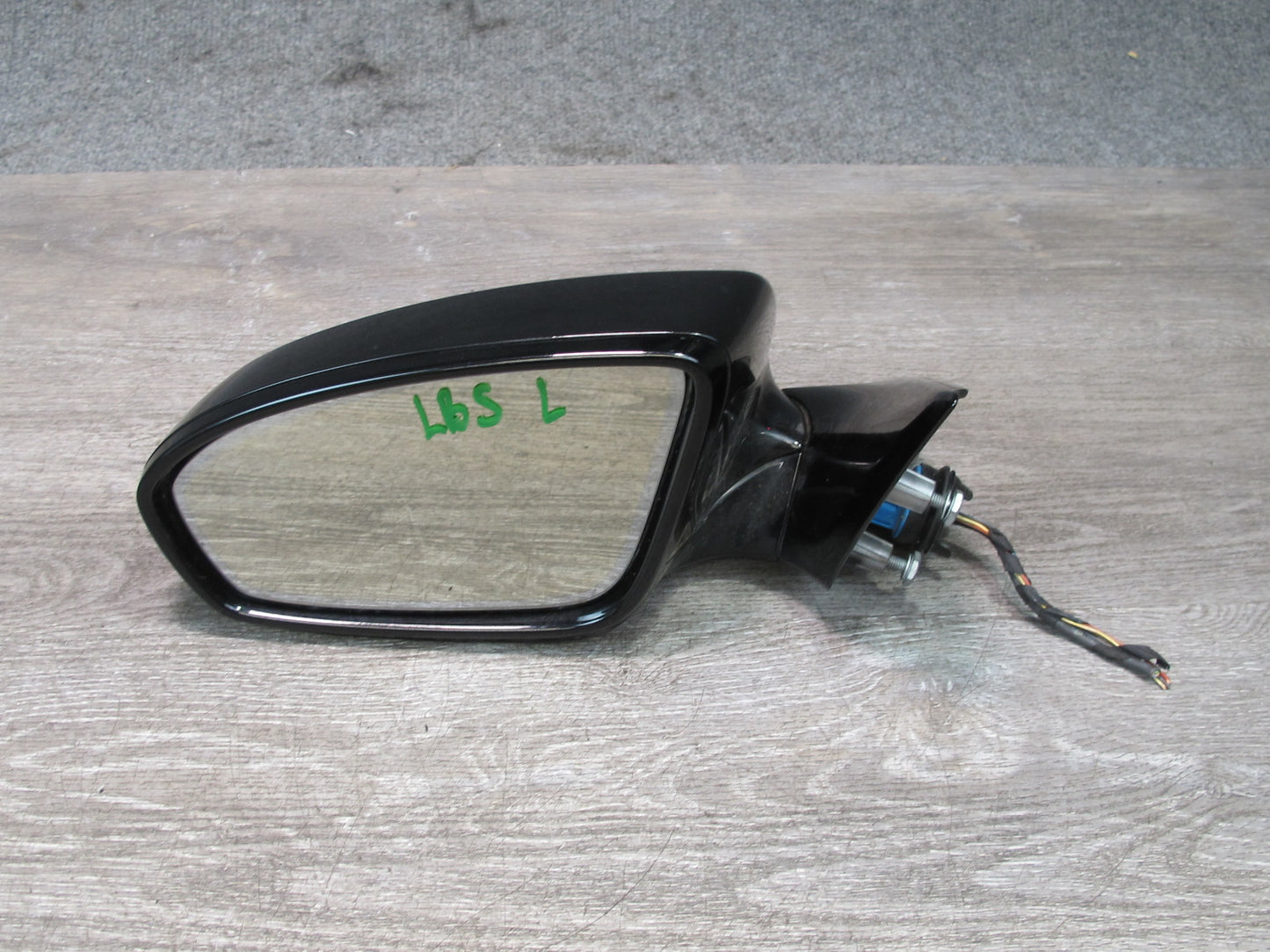 2012-2018 BMW F12 F13 M6 Left Driver Side Door Mirror W/ Camera Blindspot Black