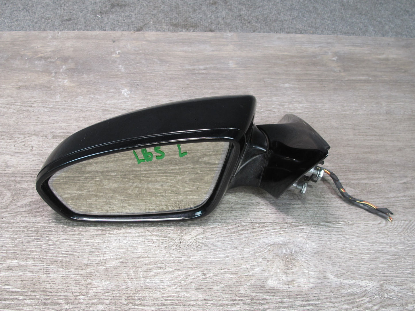2012-2018 BMW F12 F13 M6 Left Driver Side Door Mirror W/ Camera Blindspot Black