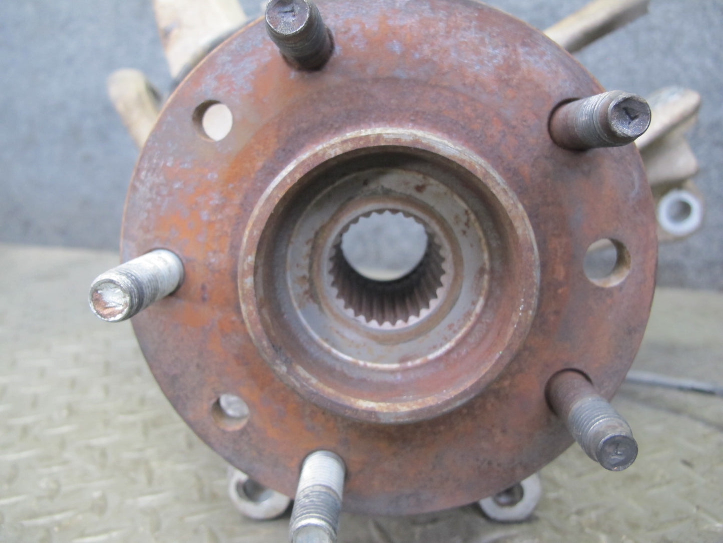 88-96 Chevrolet Corvette C4 Rear Left Spindle Knuckle Wheel Hub Bearing OEM