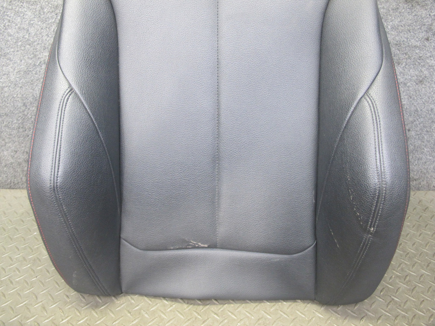 12-18 BMW F30 F31 F34 335i Front Left Sport Seat Upper Backrest Cushion OEM