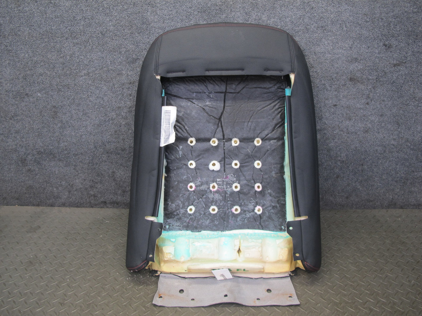 12-18 BMW F30 F31 F34 335i Front Left Sport Seat Upper Backrest Cushion OEM