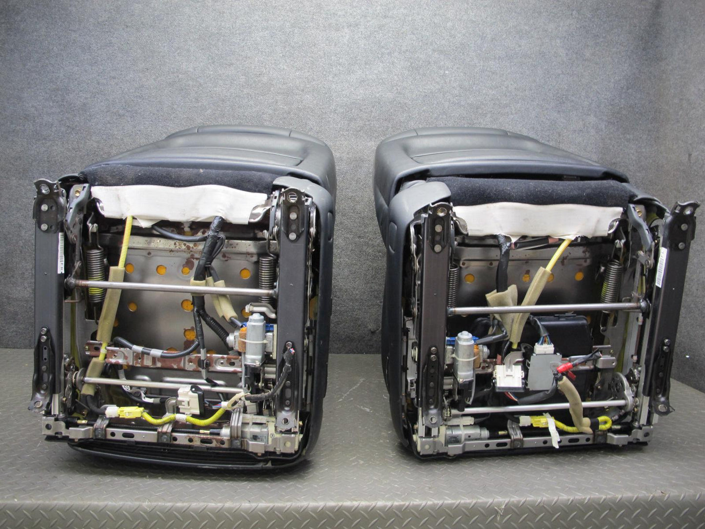 95-97 Toyota Celsior Lexus LS400 RHD Front & Rear Leather Seat Set Black 42K OEM