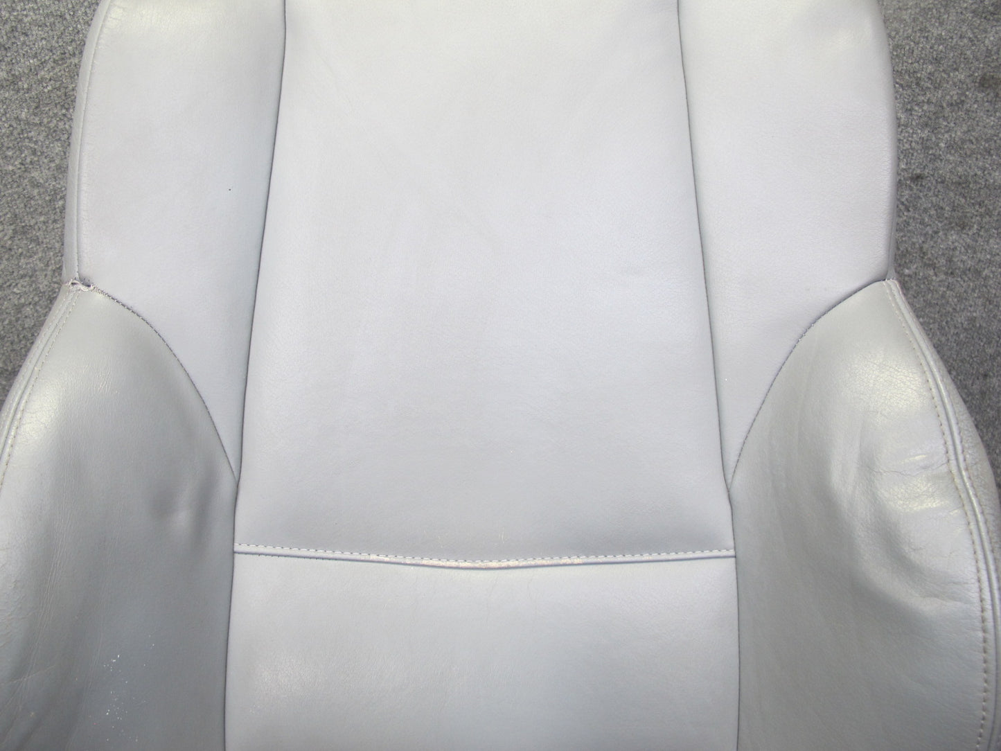 01-06 BMW E46 330ci Convertible Front Right Sport Seat Upper Leather Cushion OEM