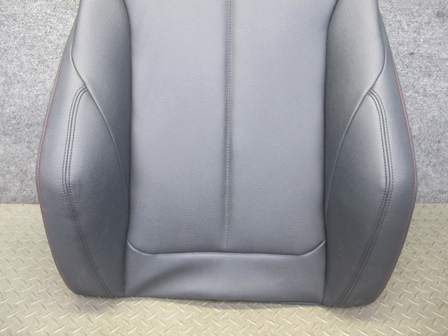 12-18 BMW F30 F31 F34 335i Front Right Sport Seat Upper Backrest Cushion OEM
