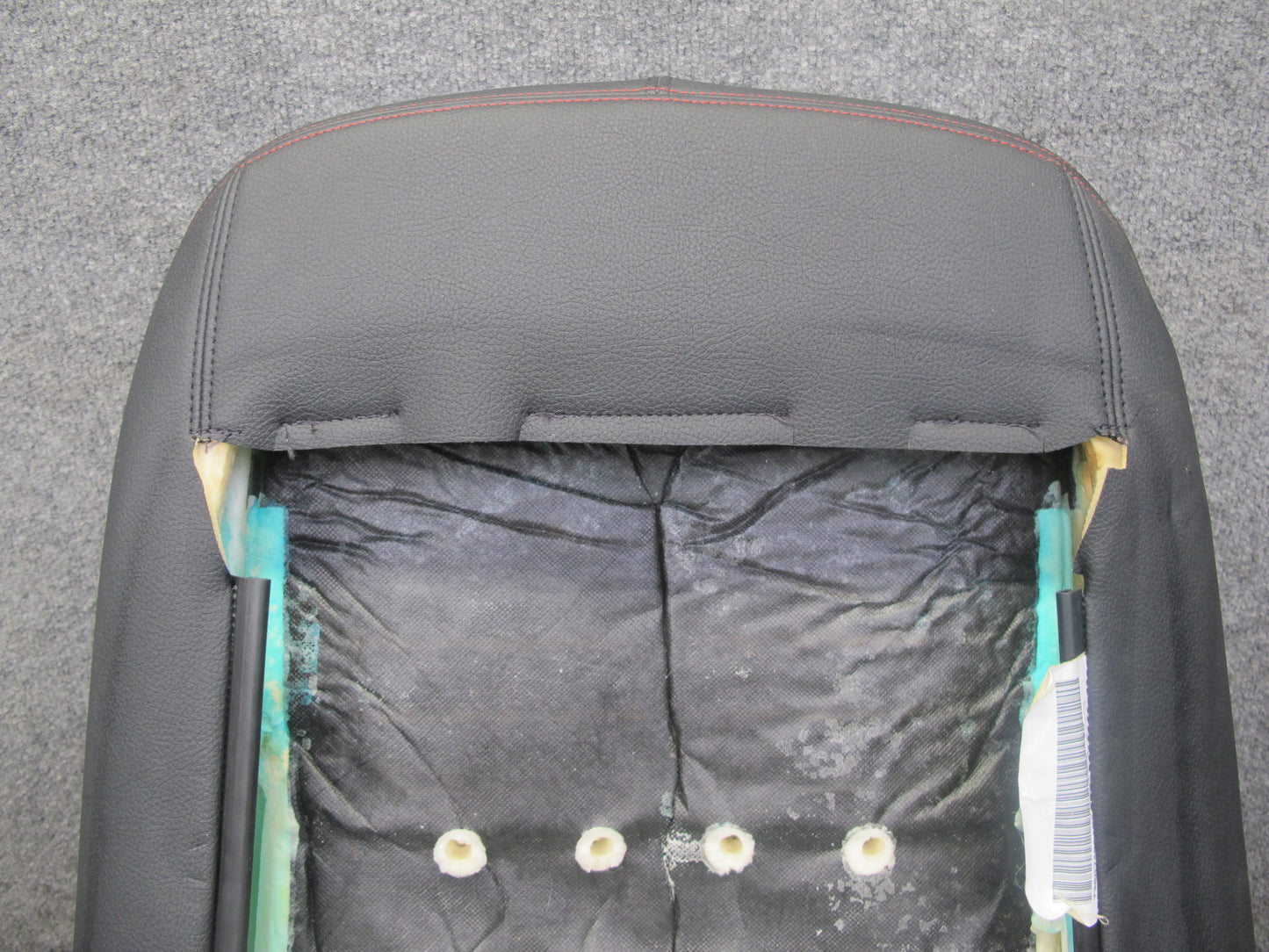 12-18 BMW F30 F31 F34 335i Front Right Sport Seat Upper Backrest Cushion OEM