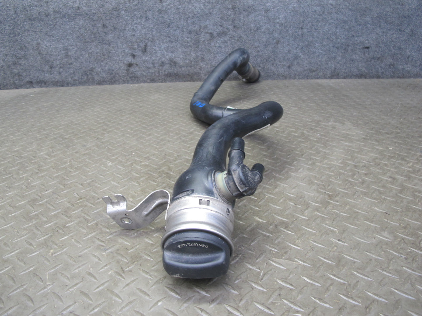 12-18 BMW F31 F30 335I Fuel Tank Filler Pipe w Cap OEM