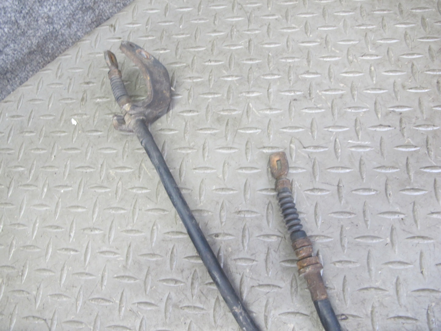 04-08 Mazda RX8 A/T Parking Emergency Brake Handle w Cable Set OEM