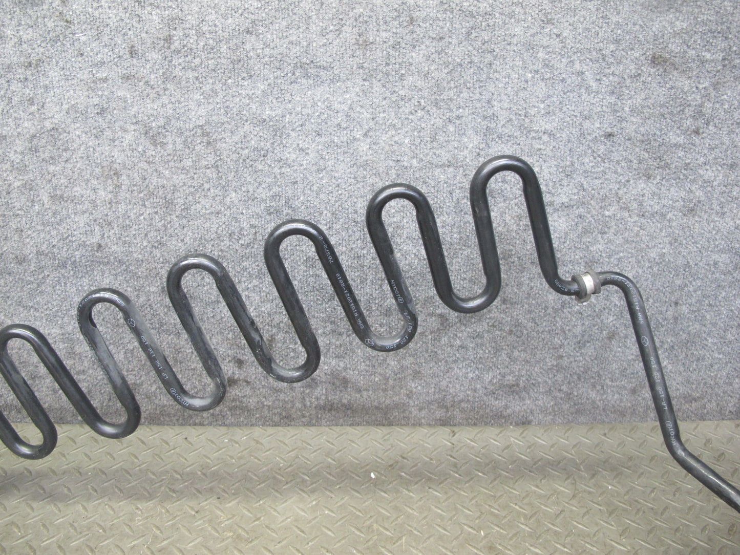 05-08 Mercedes R171 Slk-class Power Steering Hose Pipe Line Oil Cooler Set OEM