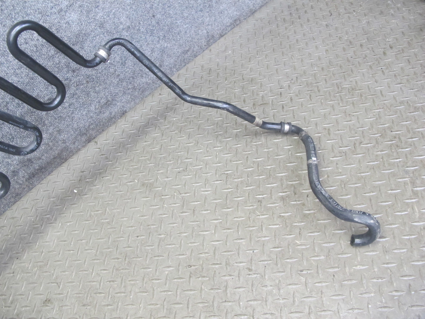 05-08 Mercedes R171 Slk-class Power Steering Hose Pipe Line Oil Cooler Set OEM