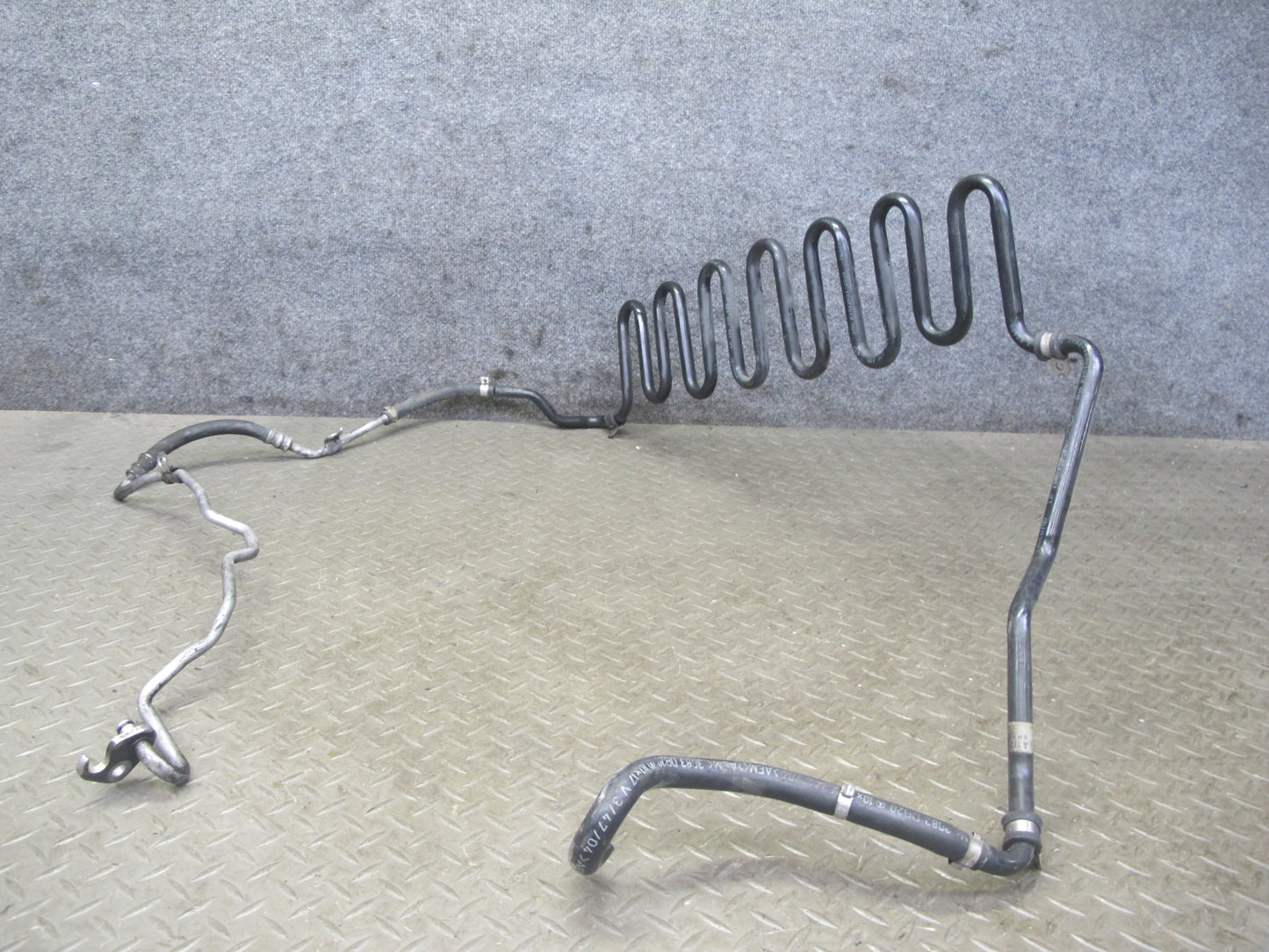 05-08 Mercedes R171 Slk-class Power Steering Hose Pipe Line Oil Cooler Set OEM