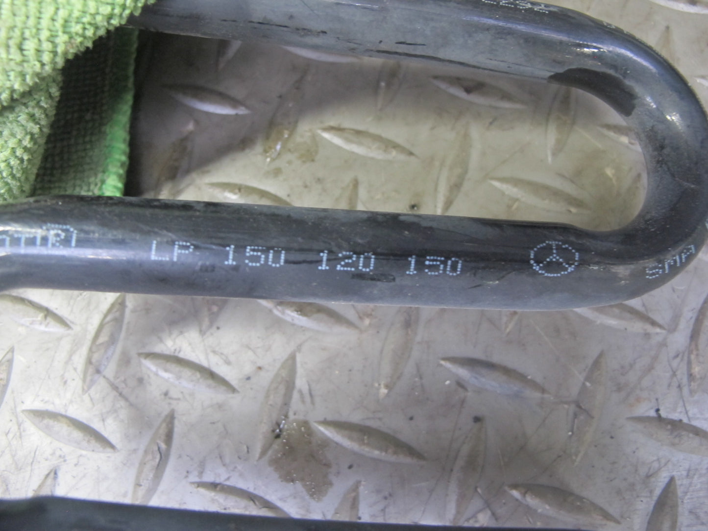 05-08 Mercedes R171 Slk-class Power Steering Hose Pipe Line Oil Cooler Set OEM