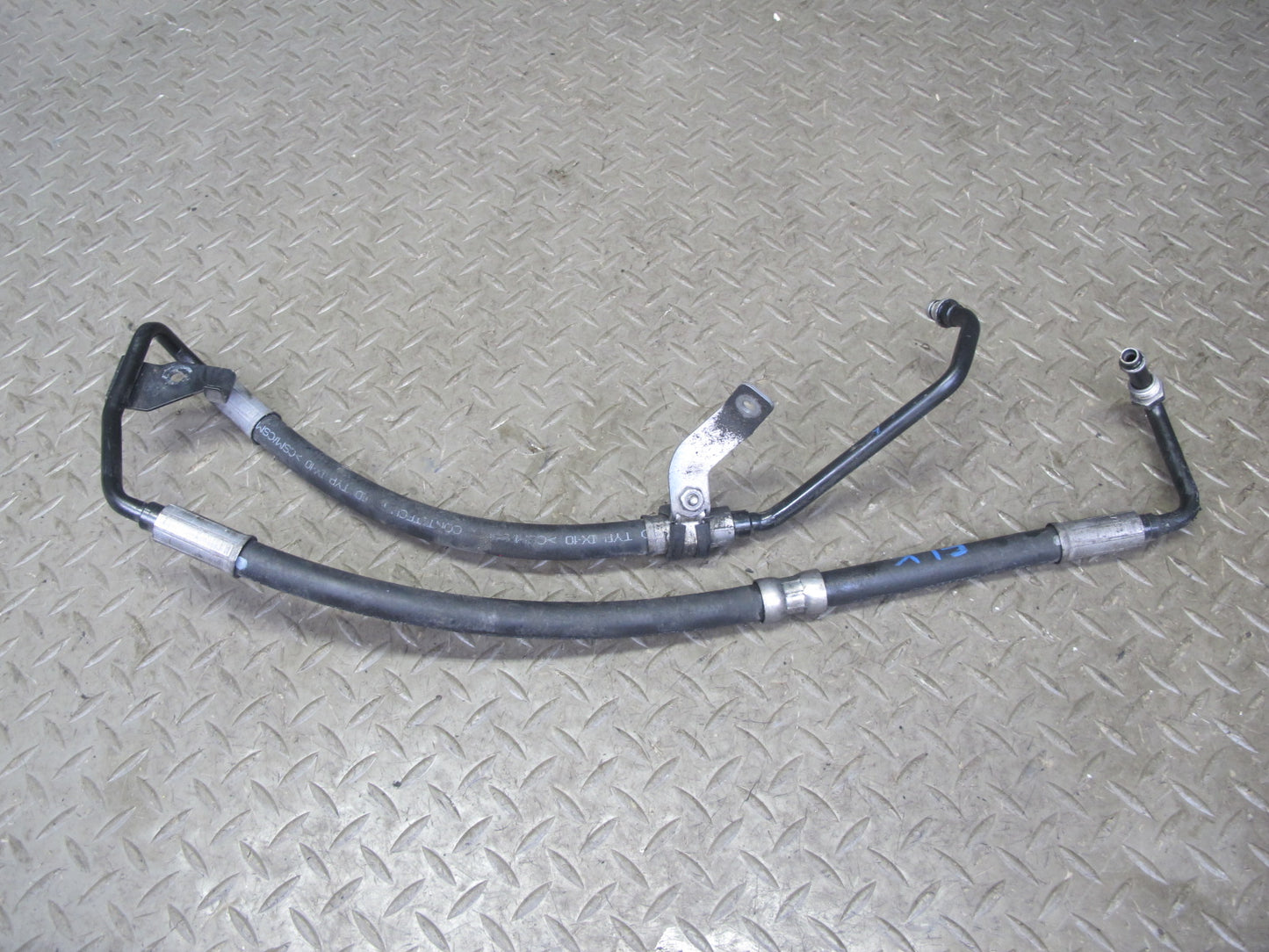 05-08 Mercedes R171 Slk-class Power Steering Hose Pipe Line Oil Cooler Set OEM