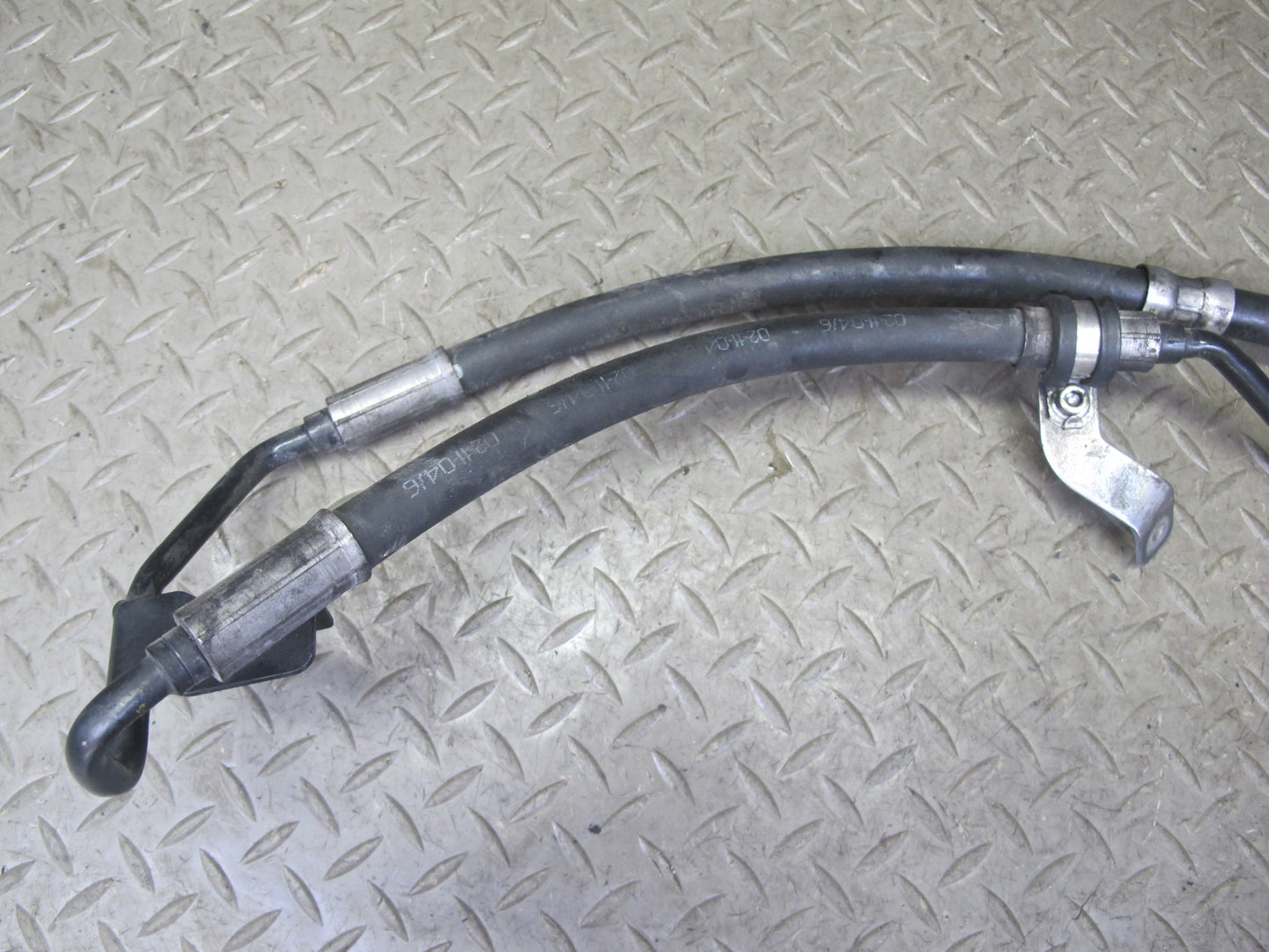 05-08 Mercedes R171 Slk-class Power Steering Hose Pipe Line Oil Cooler Set OEM