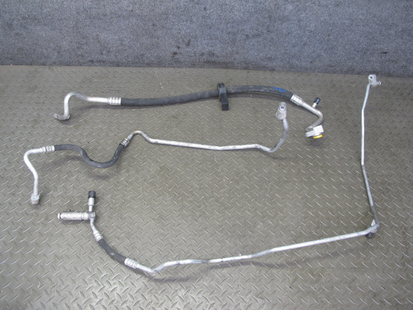 09-11 BMW E89 Z4 35i N54 Set of 3 A/C Air Condition Hose Pipe Line Set OEM