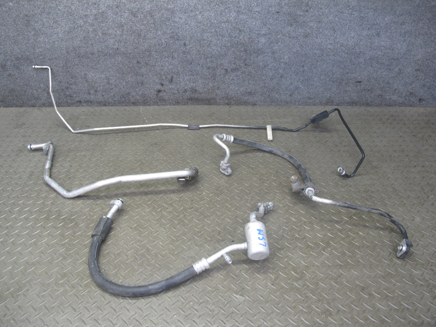 04-06 Lexus UCF30L LS430 Set of 4 A/C Air Condition Hose Pipe Line OEM