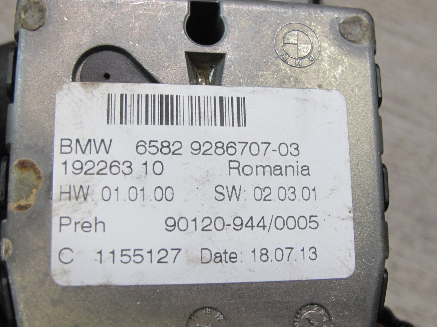 2012-2018 BMW F12 F13 F06 M6 idrive Media Navigation Radio Phone Control Switch