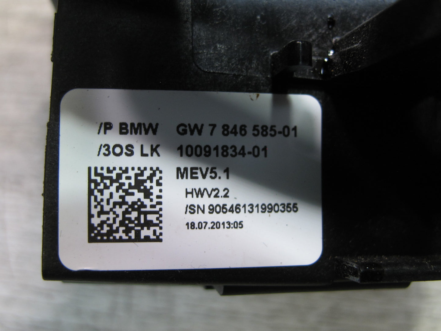 2012-2018 BMW F12 F13 M6 S63T DCT Transmission Gear Selector Shifter Assembly