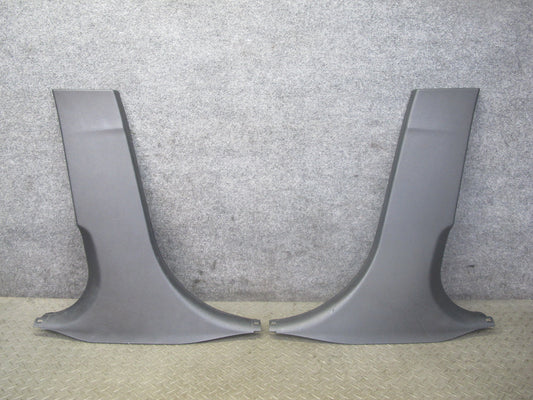 12-16 BMW F30 Sedan Set of 2 Left & Right Lower B Pillar Trim Cover Panel OEM