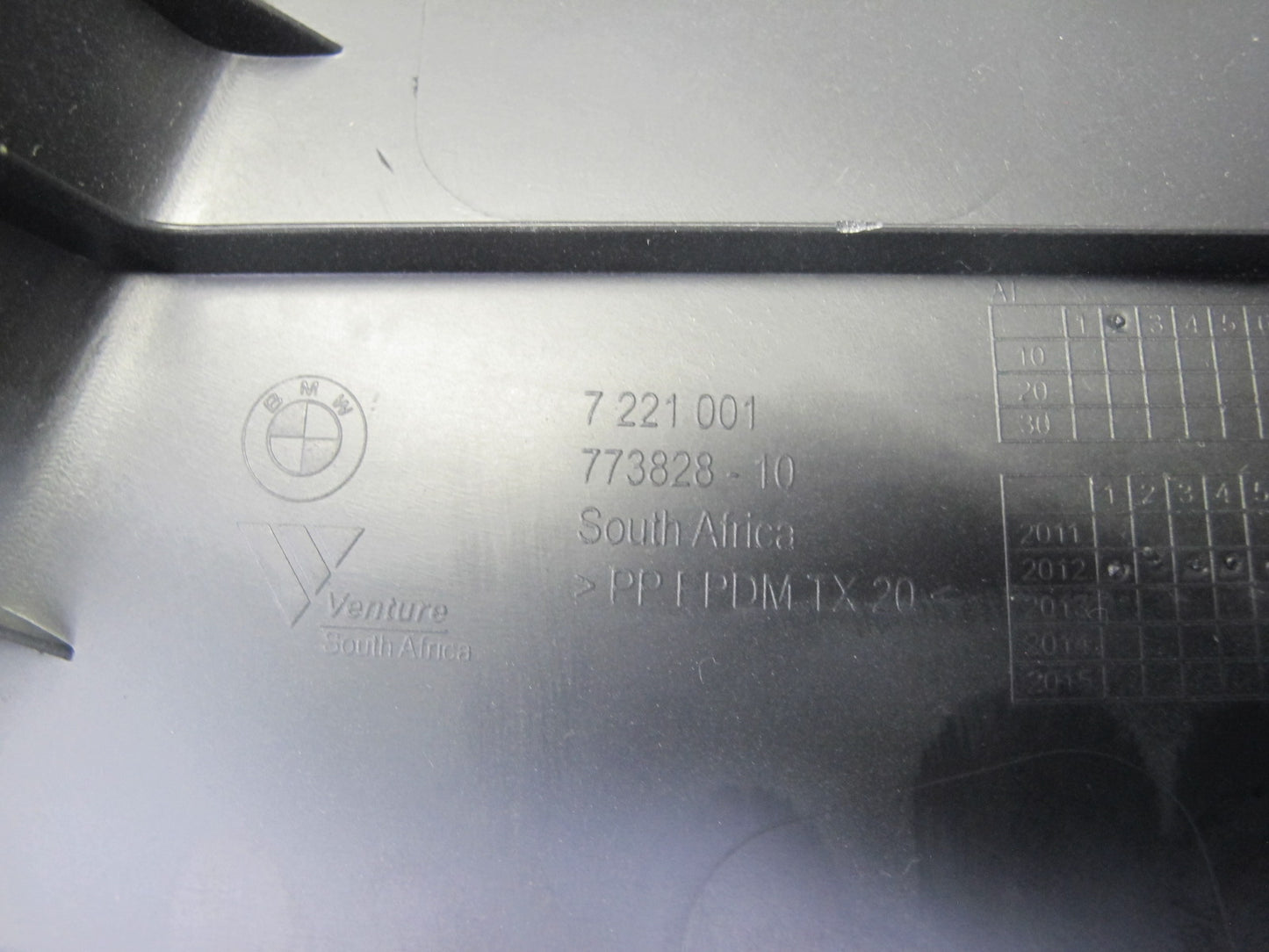 12-16 BMW F30 Sedan Set of 2 Left & Right Lower B Pillar Trim Cover Panel OEM