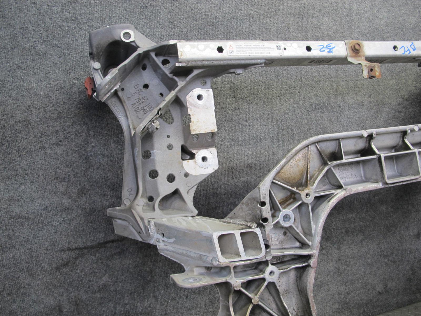 11-16 BMW F07 F10 550XI AWD Front Subframe Crossmember Cradle 103K 6799321 OEM