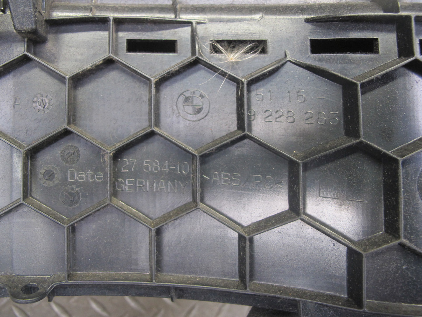 12-18 BMW F30 335I Dash Right Glove Box Compartment Storage Black 9228283 OEM