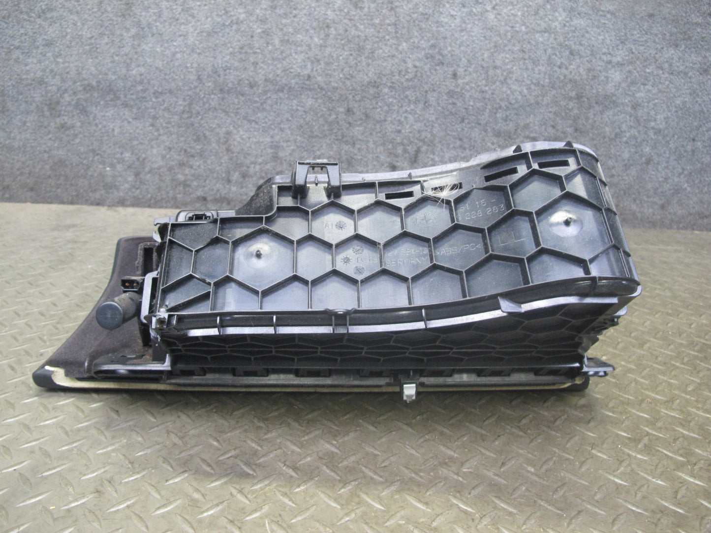 12-18 BMW F30 335I Dash Right Glove Box Compartment Storage Black 9228283 OEM