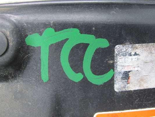 95-97 Toyota Celsior Lexus LS400 UCF20 Fuel Door Lid Cover White w Housing OEM