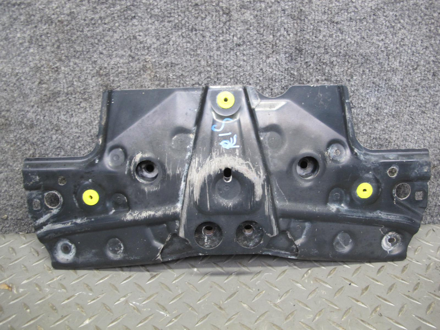 10-15 Lexus IS250 Conv Radiator Splash Shield & Floor Reinforcement Rail Set OEM