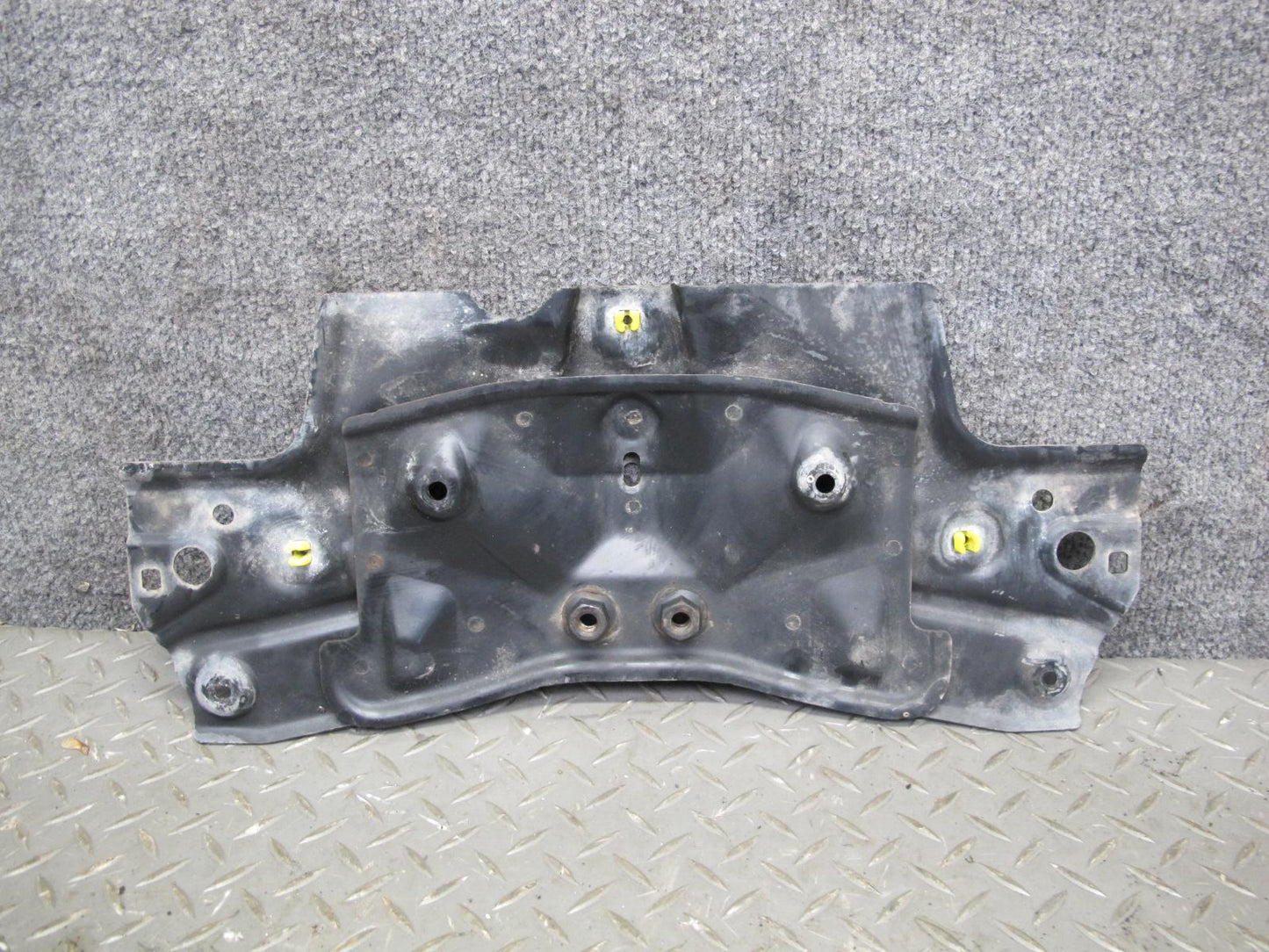 10-15 Lexus IS250 Conv Radiator Splash Shield & Floor Reinforcement Rail Set OEM