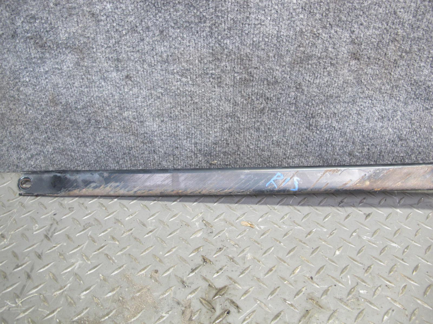 10-15 Lexus IS250 Conv Radiator Splash Shield & Floor Reinforcement Rail Set OEM