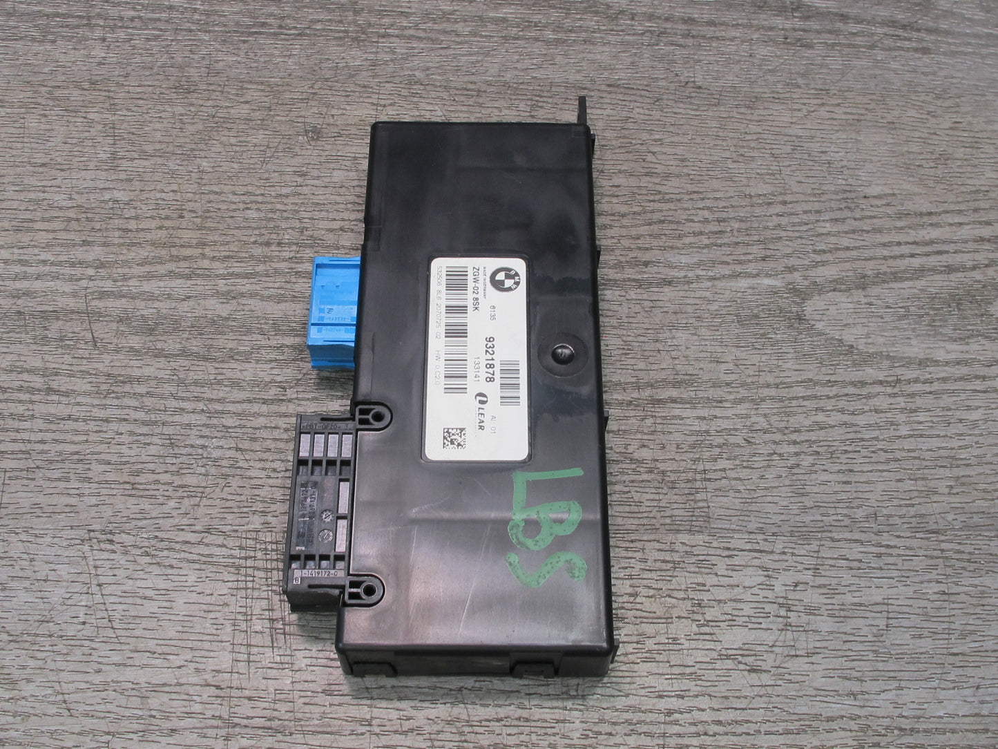 2012-2018 BMW F12 F13 F06 M6 Central Gateway Control Module 9321878