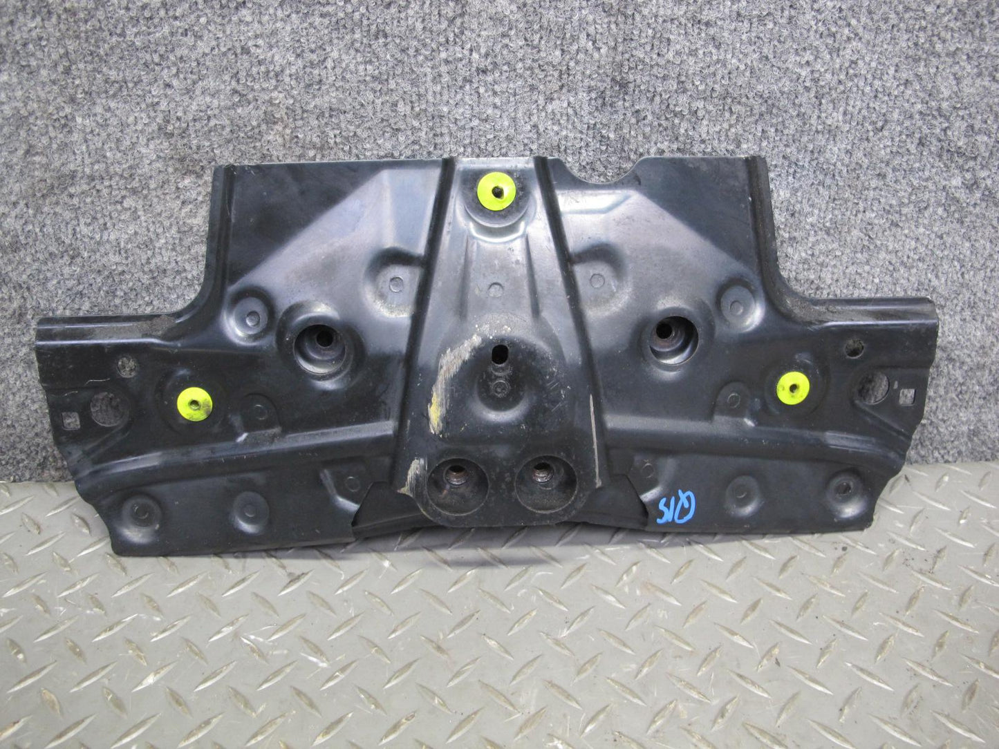 10-15 Lexus IS250 Conv Radiator Splash Shield & Floor Reinforcement Rail Set OEM