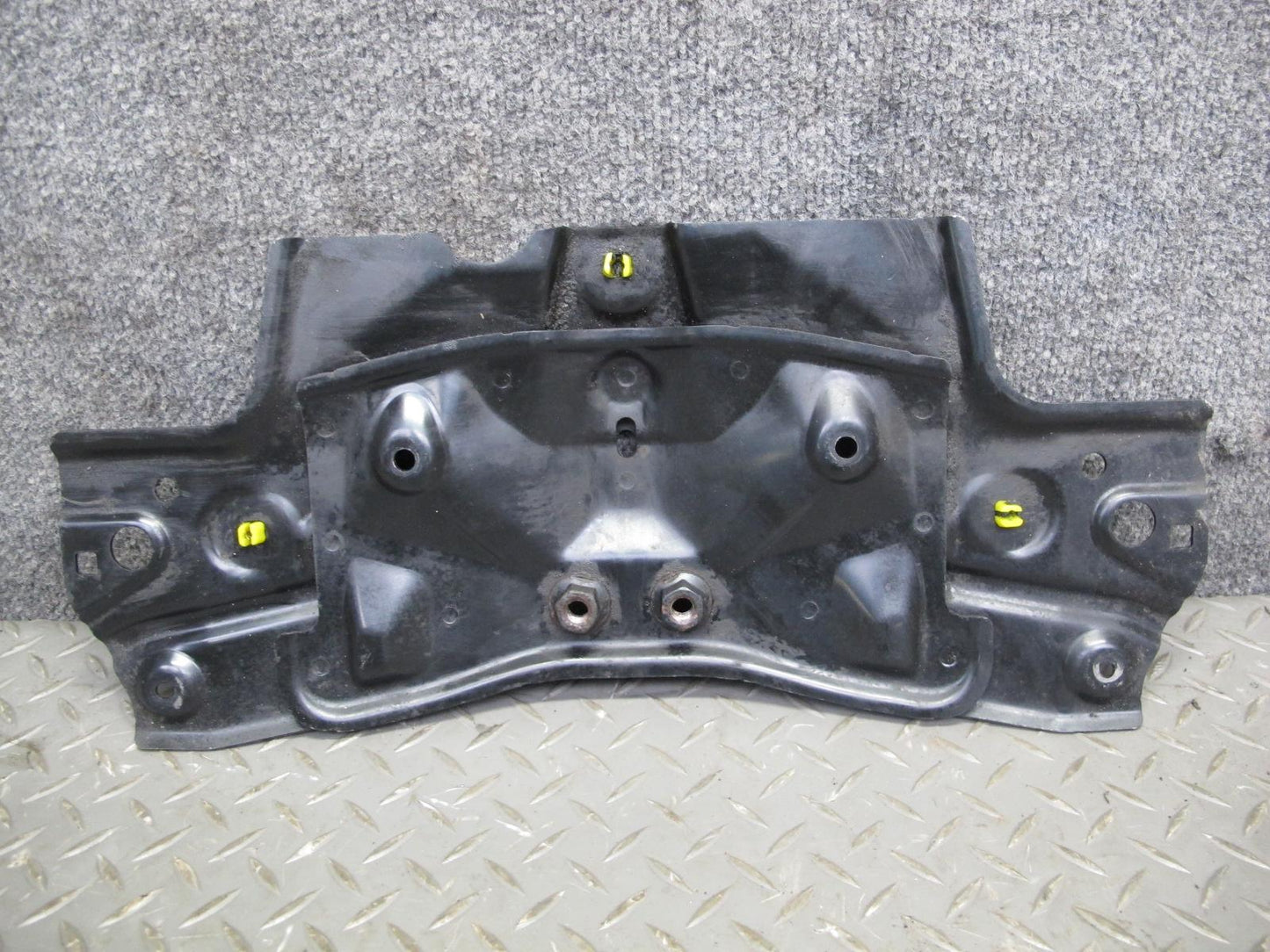 10-15 Lexus IS250 Conv Radiator Splash Shield & Floor Reinforcement Rail Set OEM