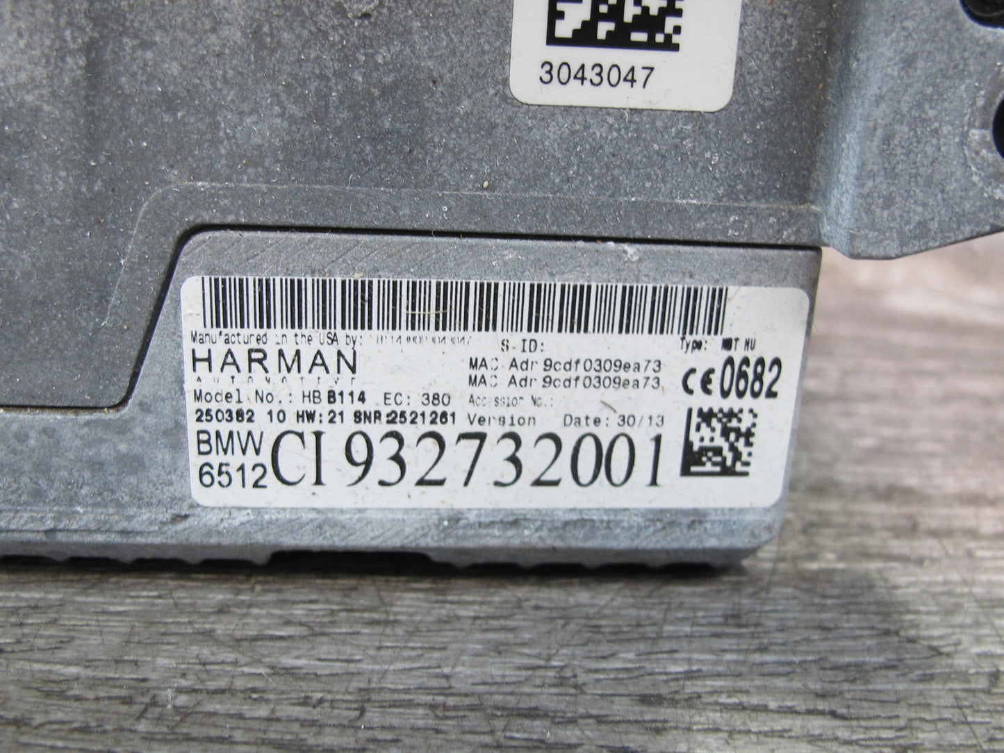 2014-2015 BMW F12 F13 F06 M6 Audio Radio Navigation Head Unit CD Player Receiver