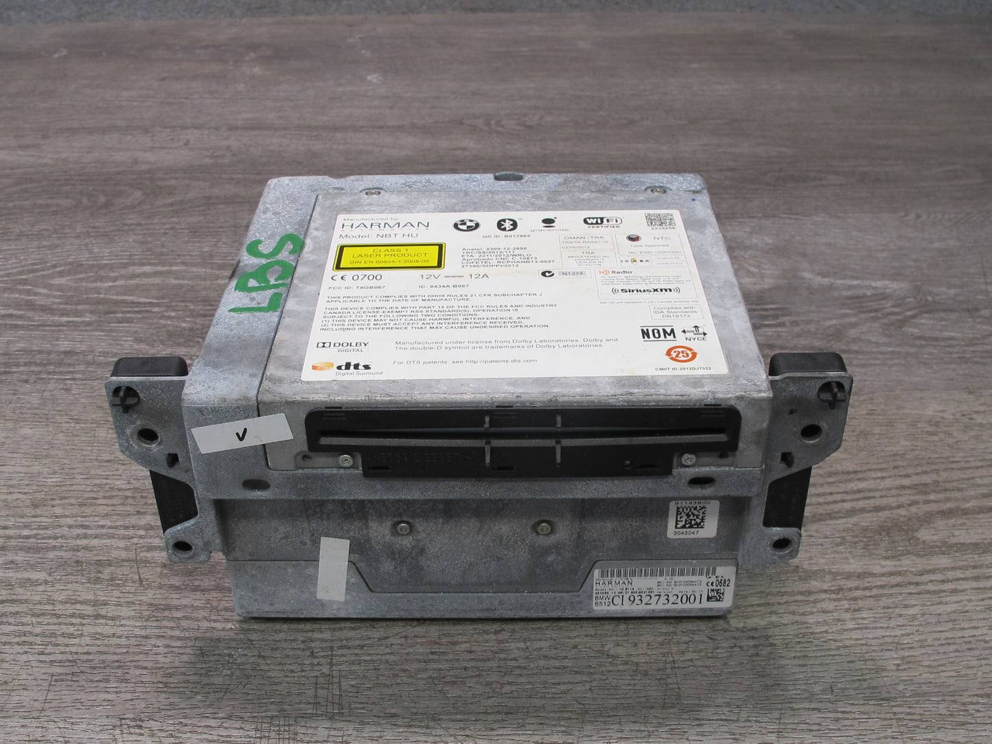 2014-2015 BMW F12 F13 F06 M6 Audio Radio Navigation Head Unit CD Player Receiver