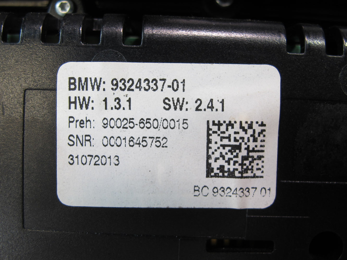 2012-2015 BMW F12 F13 F06 M6 Battery Power B+ Distribution Point Control Module