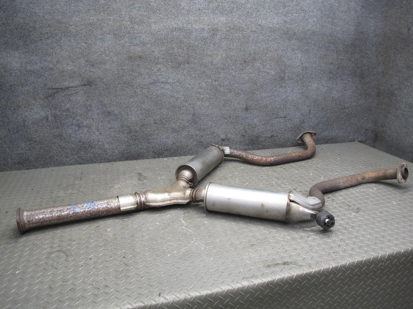 92-00 Lexus JZZ31L SC300 2JZGE Rear Exhaust Pipe Resonator OEM