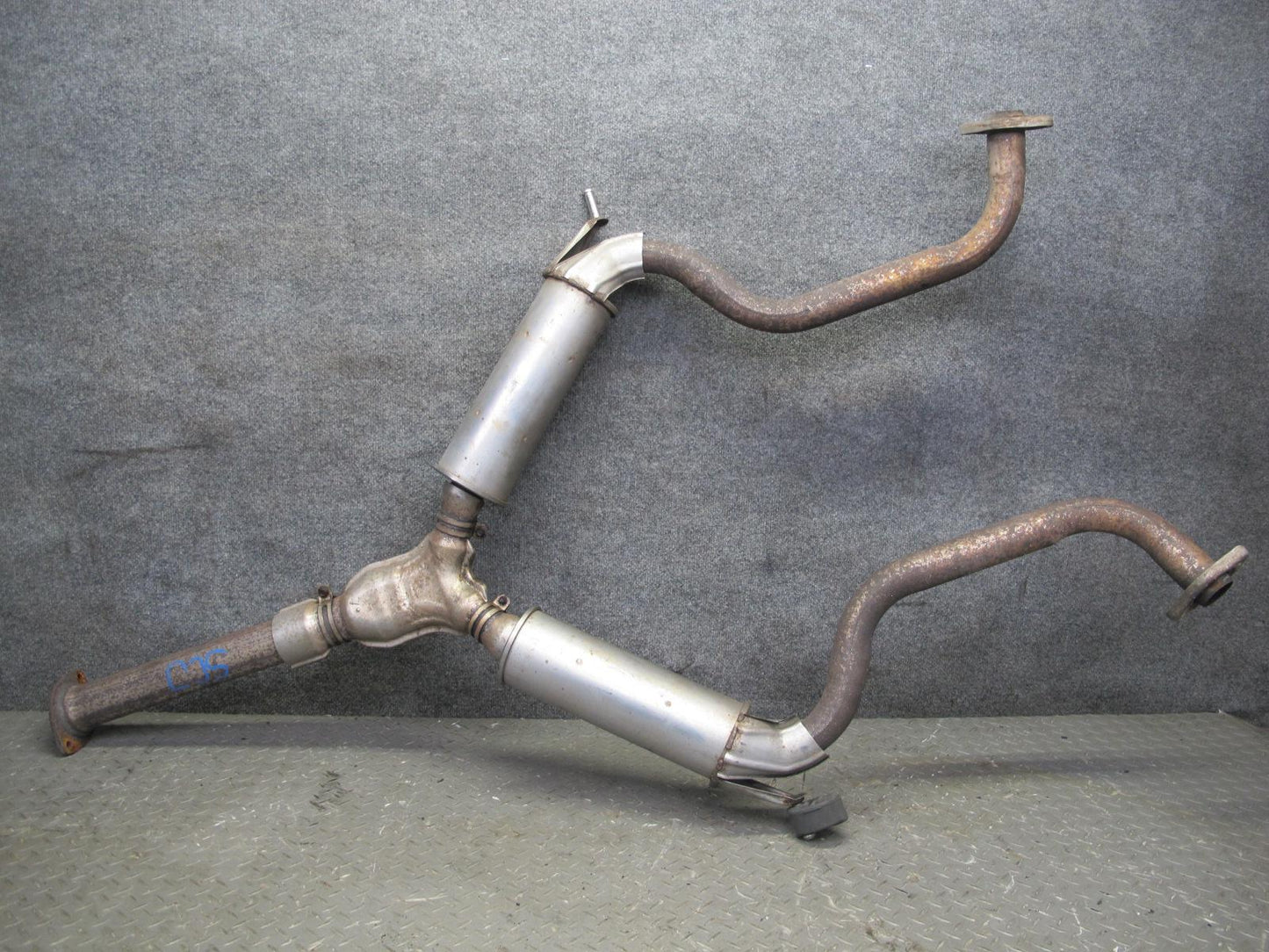 92-00 Lexus JZZ31L SC300 2JZGE Rear Exhaust Pipe Resonator OEM