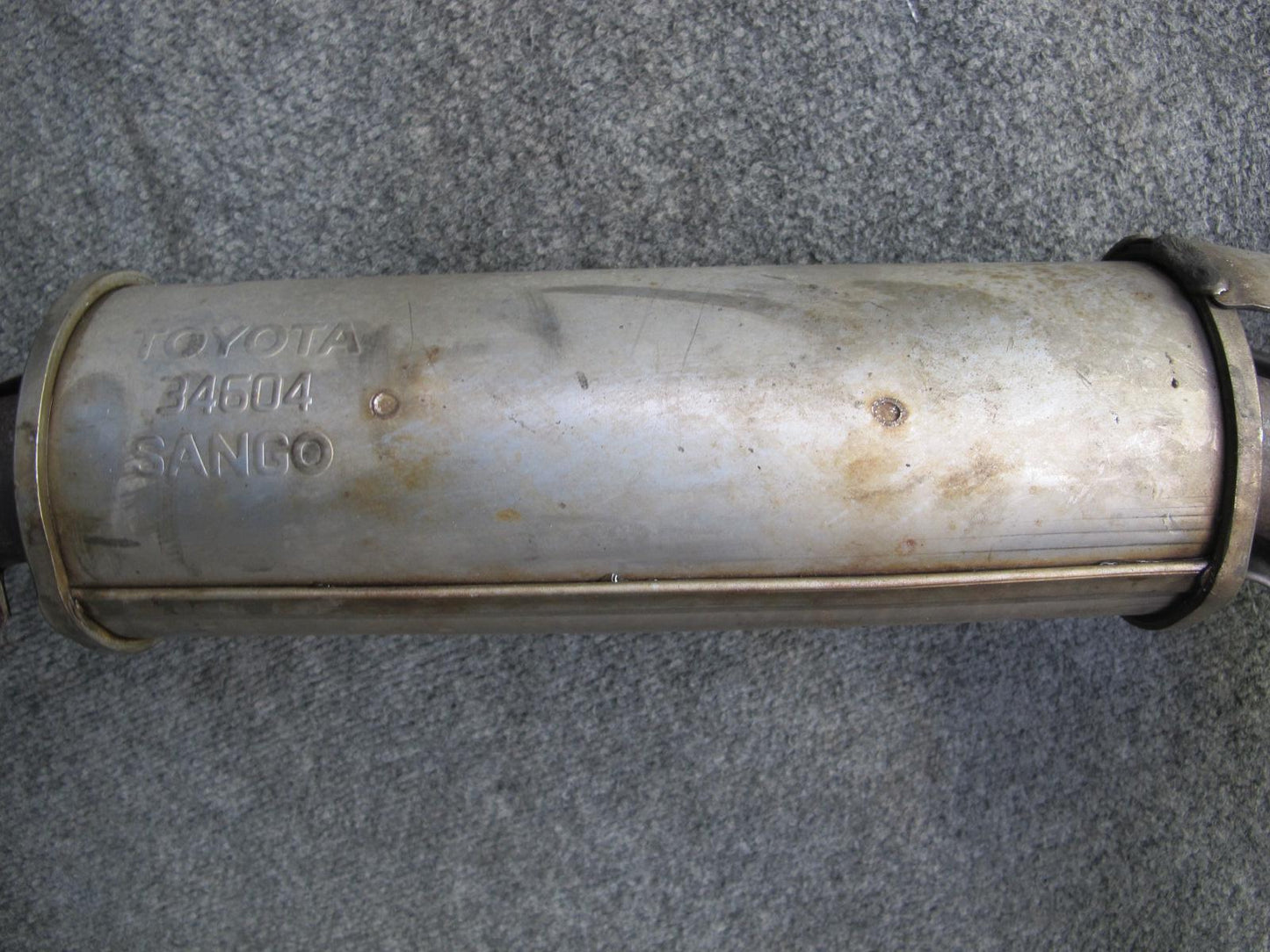 92-00 Lexus JZZ31L SC300 2JZGE Rear Exhaust Pipe Resonator OEM