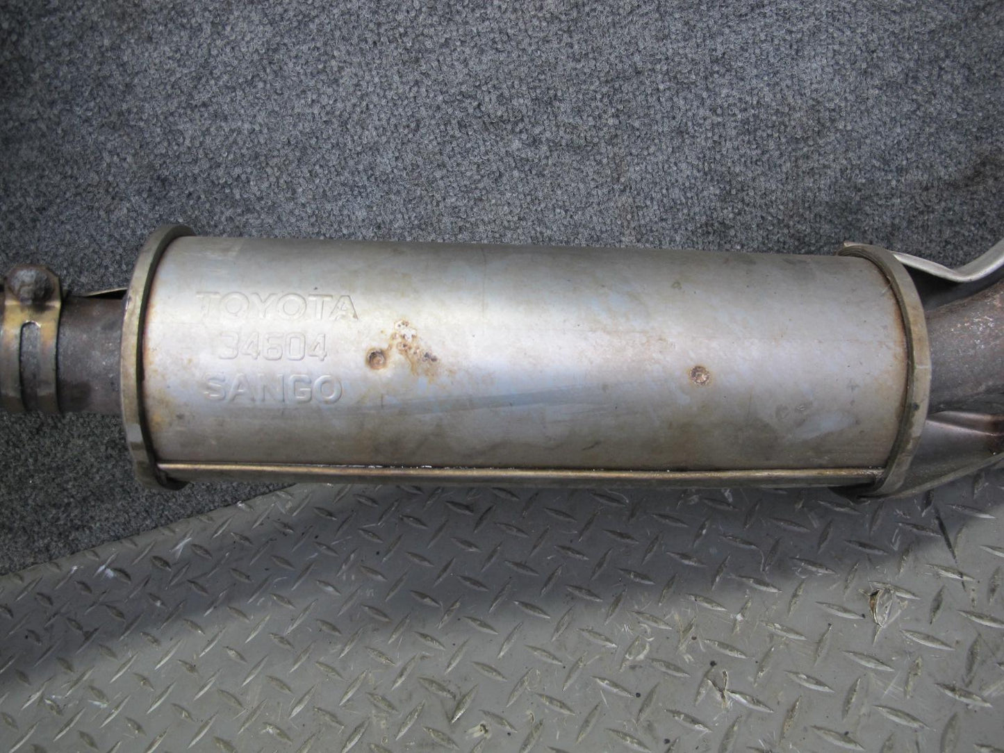 92-00 Lexus JZZ31L SC300 2JZGE Rear Exhaust Pipe Resonator OEM