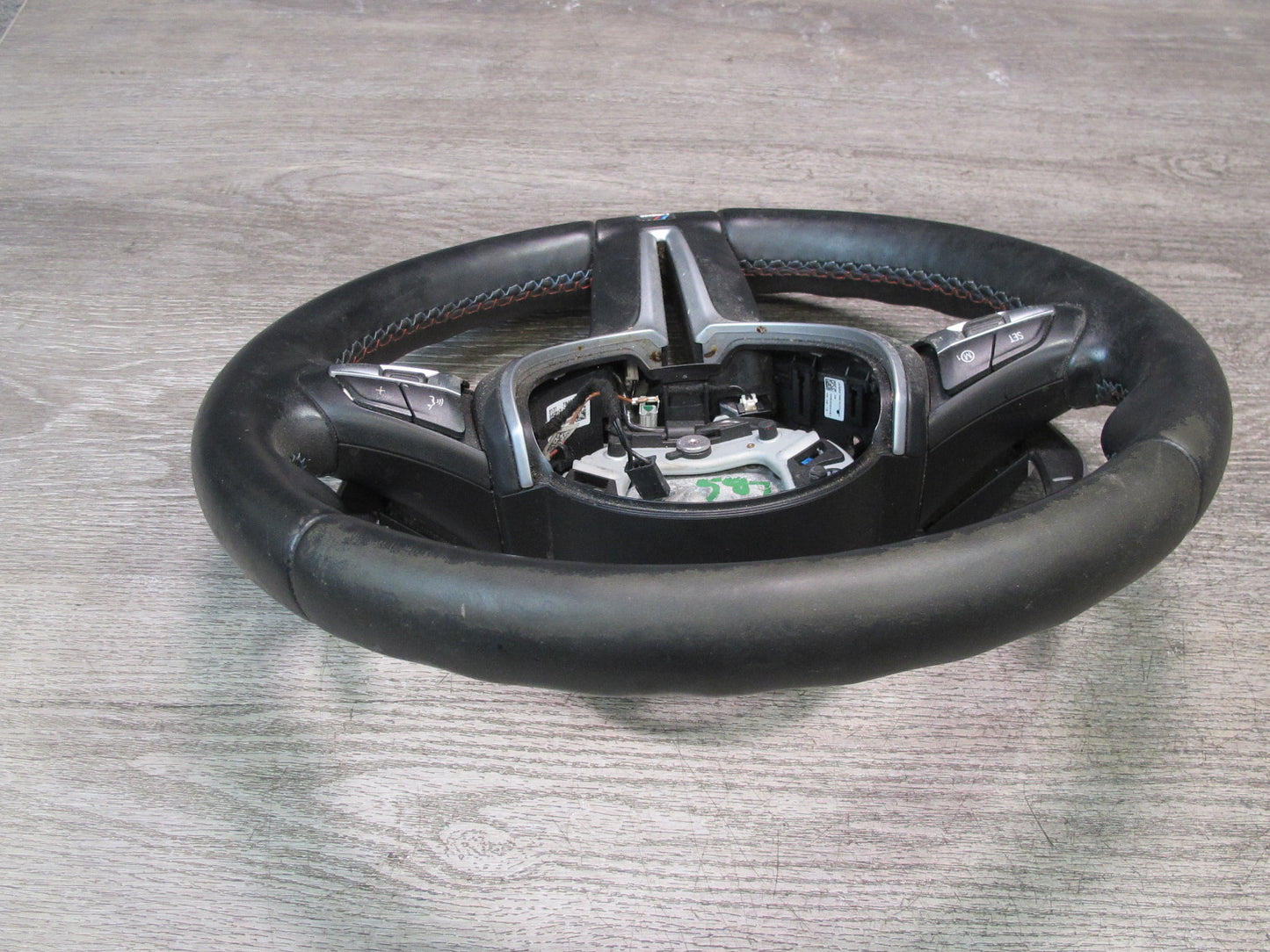 2012-2018 BMW F12 F13 F06 M6 M-sport Leather Steering Heated Black W/ Controls