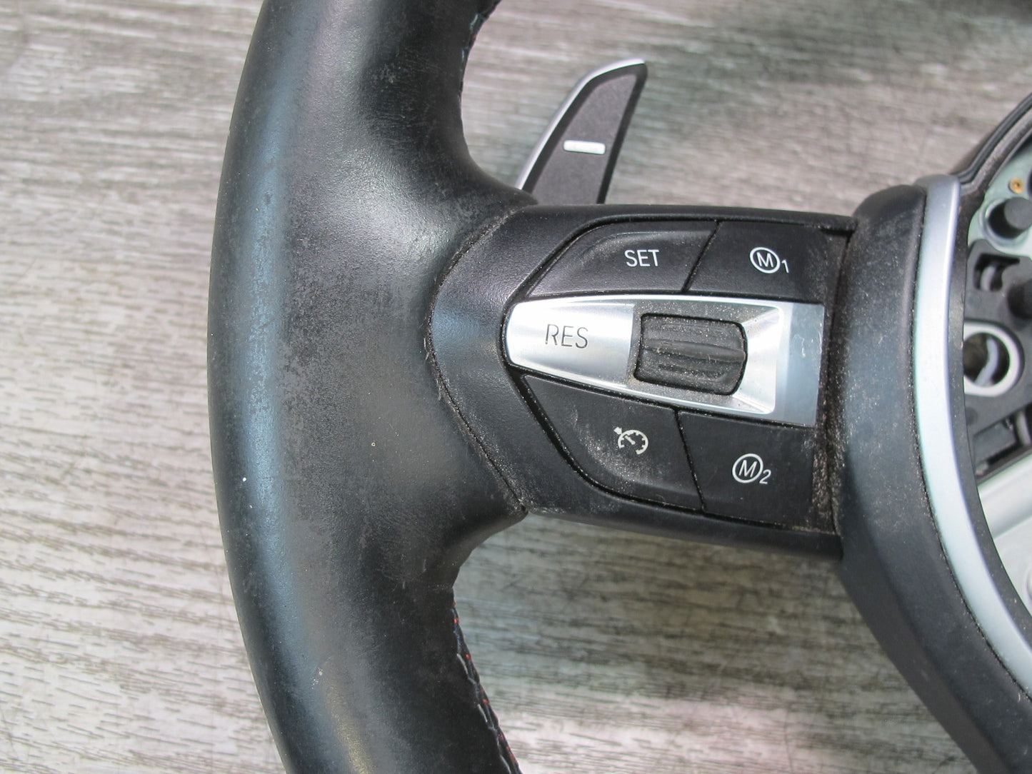 2012-2018 BMW F12 F13 F06 M6 M-sport Leather Steering Heated Black W/ Controls