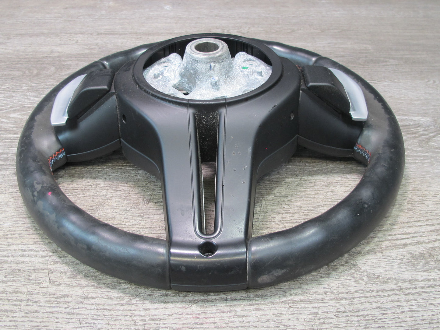 2012-2018 BMW F12 F13 F06 M6 M-sport Leather Steering Heated Black W/ Controls