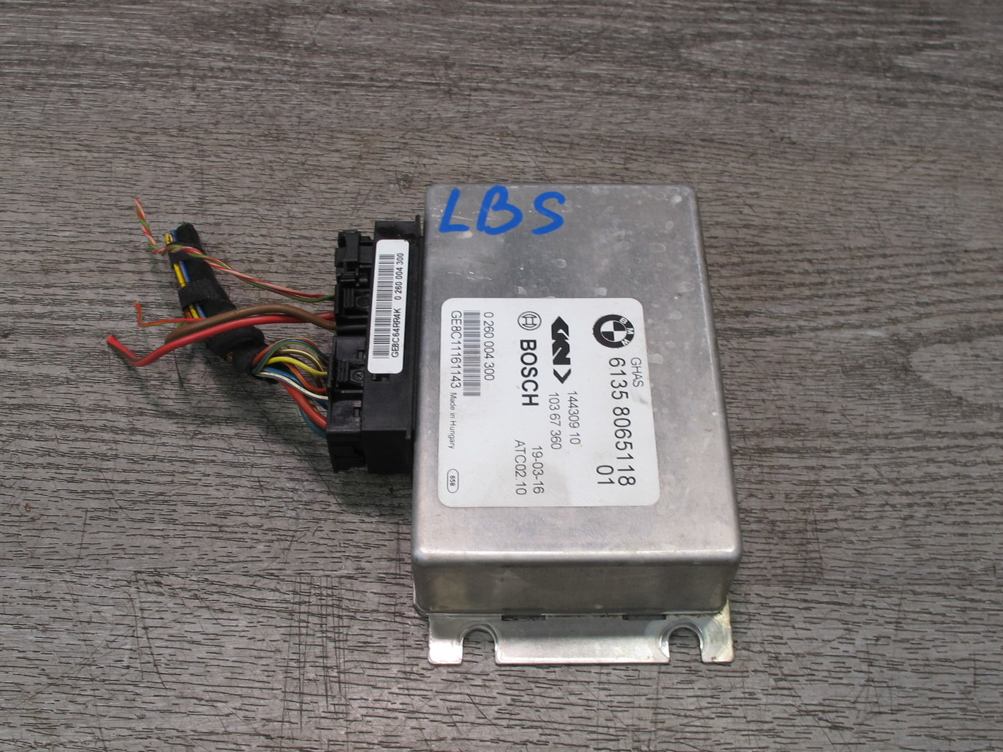 2012-2018 BMW F12 F13 F06 M6 Rear Differential Lock Control Module Unit