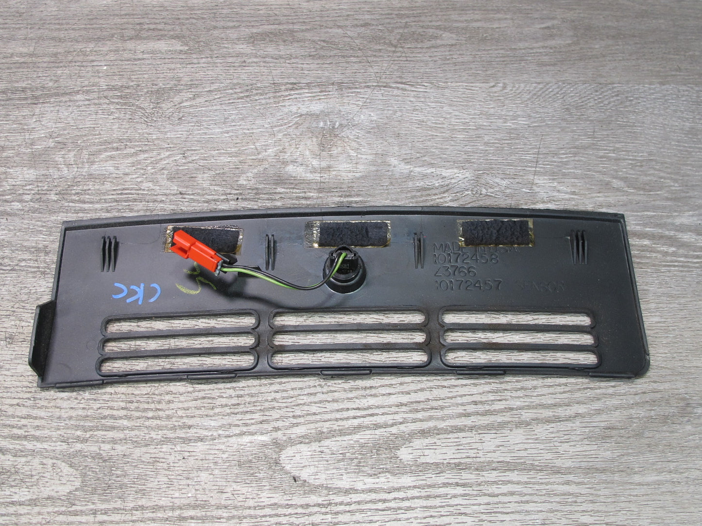 90-91 Chevrolet Corvette C4 10pcs Dash Dashboard AC Air Vent Trim Grille Set OEM