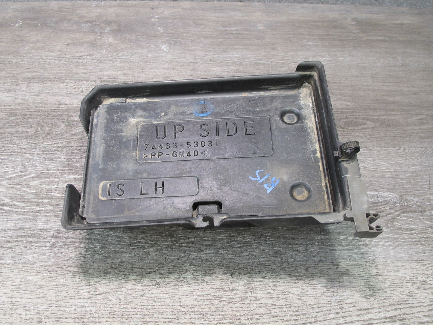 10-15 Lexus IS350 IS250 Battery Tray Holder Mount Set 74431-53050 OEM