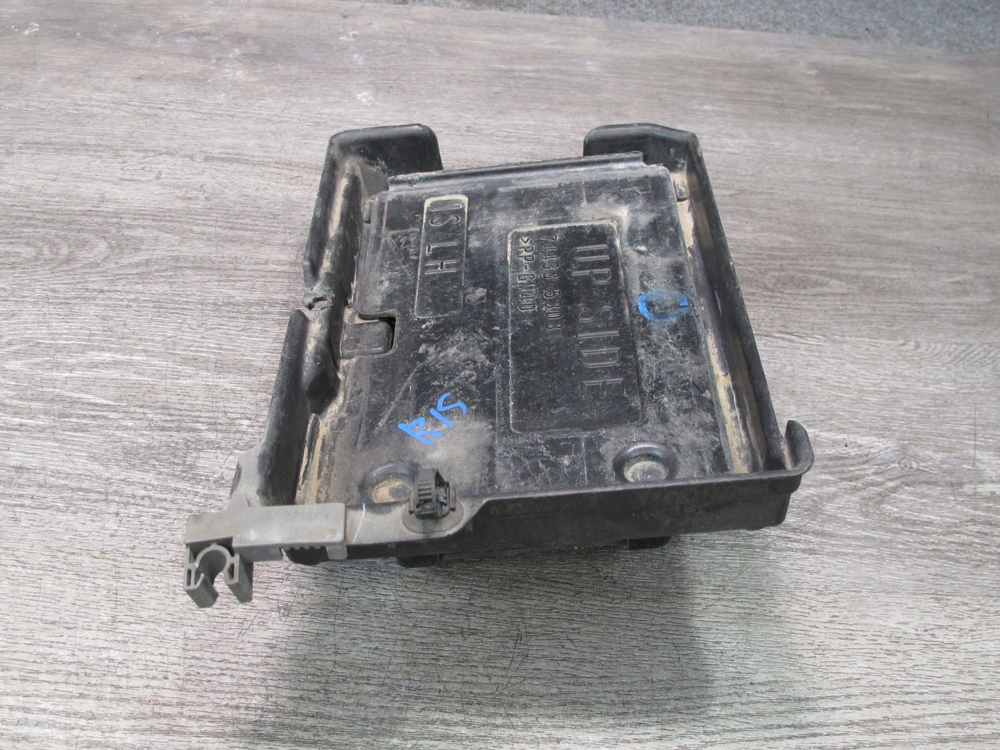 10-15 Lexus IS350 IS250 Battery Tray Holder Mount Set 74431-53050 OEM
