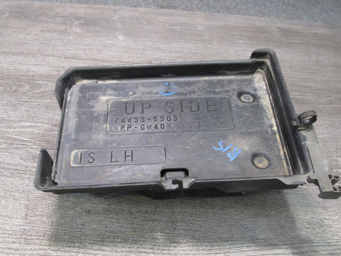 10-15 Lexus IS350 IS250 Battery Tray Holder Mount Set 74431-53050 OEM