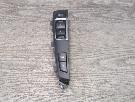 11-17 BMW F25 X3 Center Console Sport PDC Suspension Multi Switch 9240295 OEM