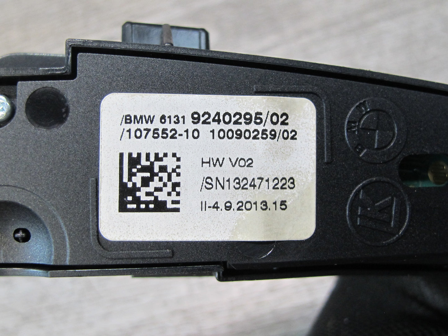 11-17 BMW F25 X3 Center Console Sport PDC Suspension Multi Switch 9240295 OEM